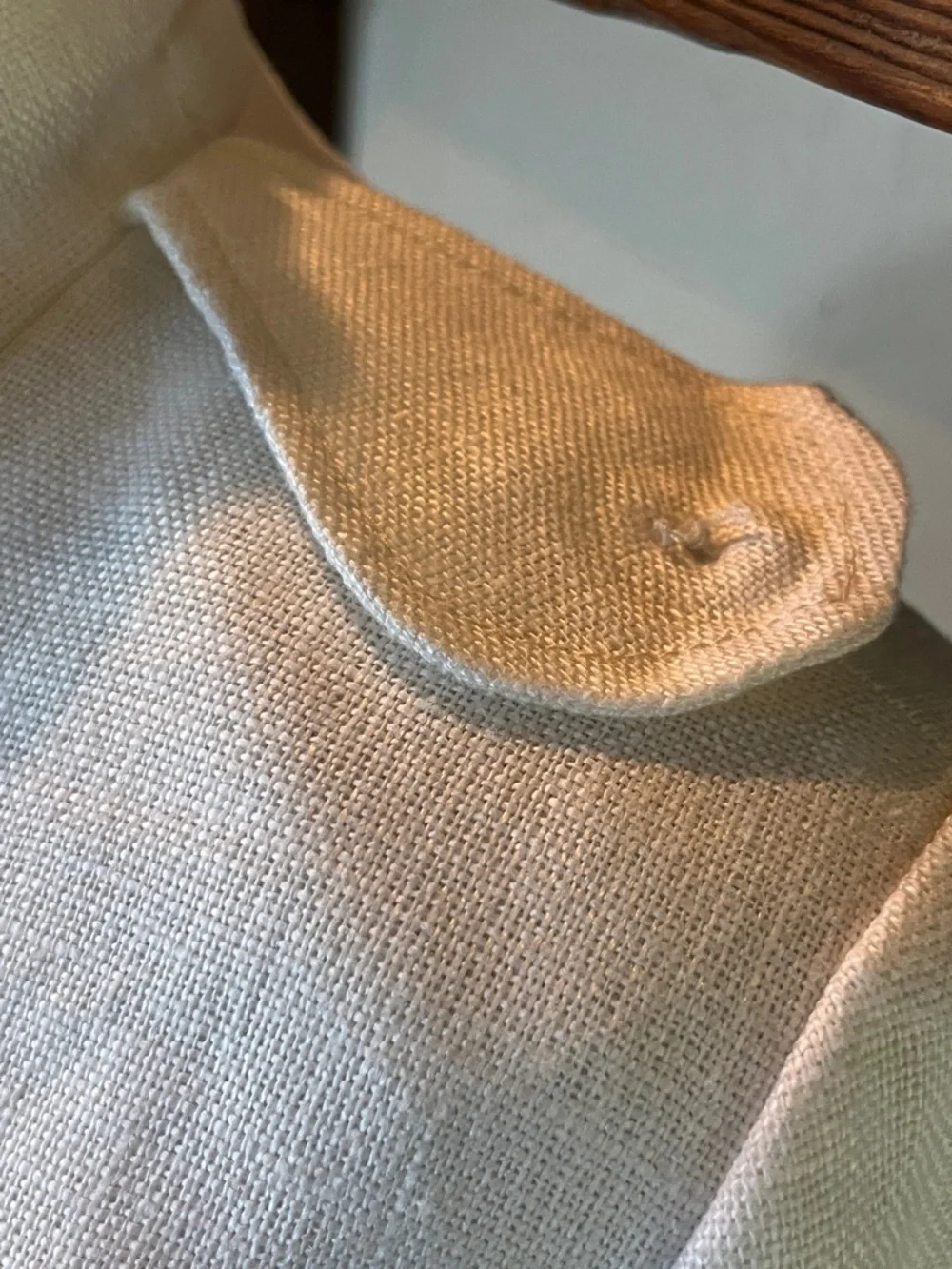 INSIGHT New York Linen Open Trench, Cream, size 4